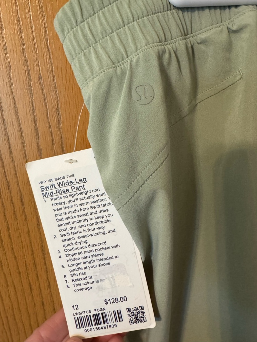 lululemon athletica Swift Mid-Rise Wide-Leg Pant - Picture 5 of 6